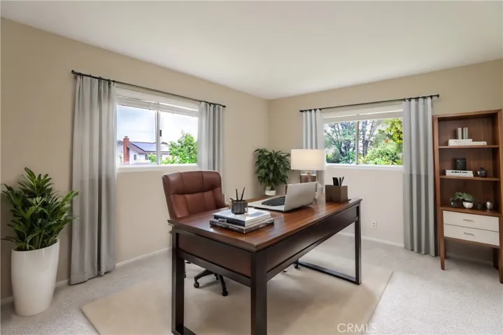 Virtually Staged Bedroom/Office #2