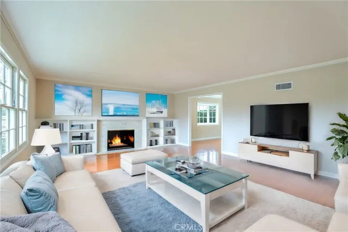 Virtually Staged Living Room