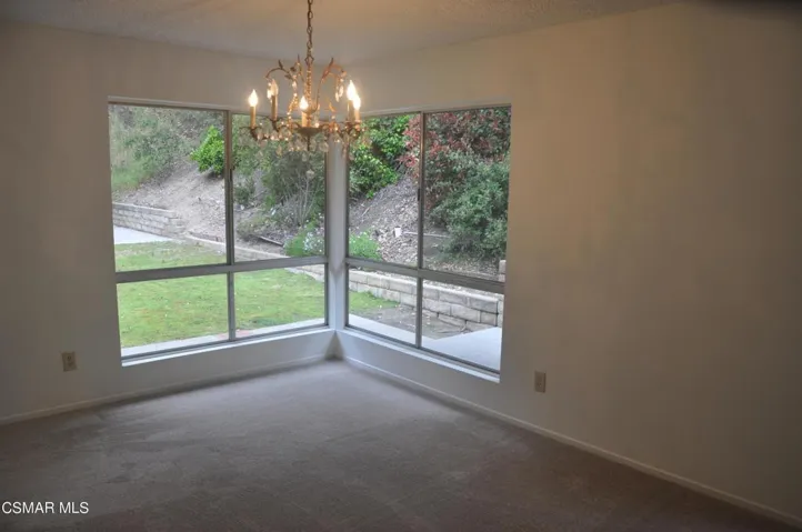 Dining room view