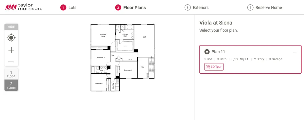 Sample of Floor plan 11 floor 2