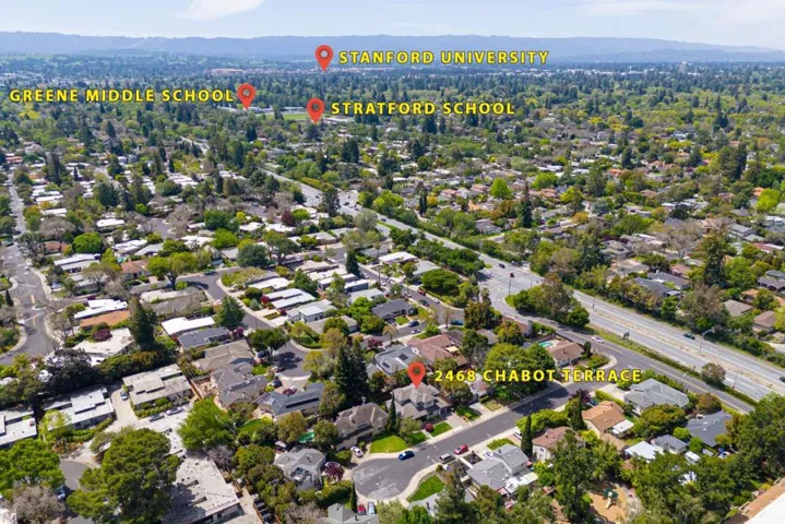 2468 Chabot Terrace, Palo Alto, California 94303