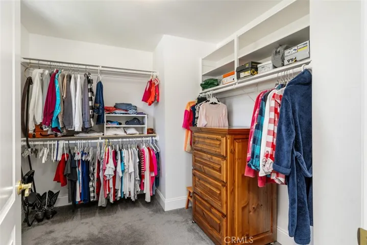 Primary walk in closet