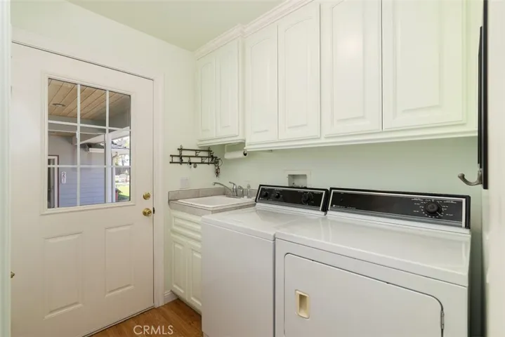 Laundry room with sink