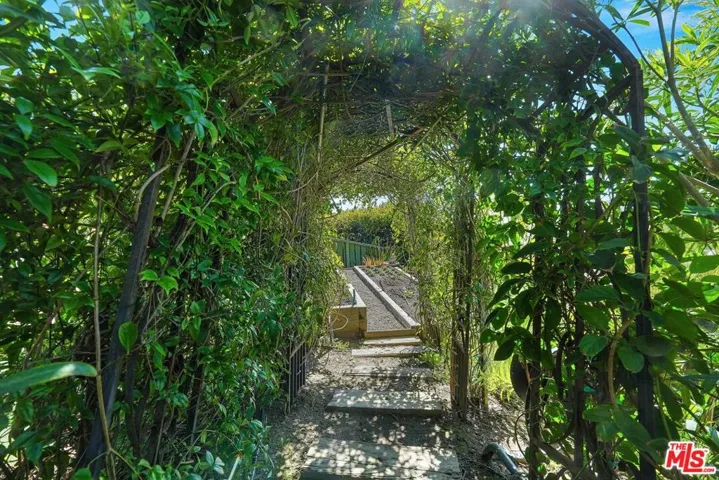 Arbored Garden Path