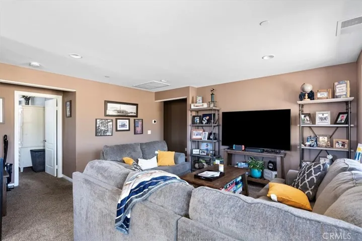 Upstairs loft area