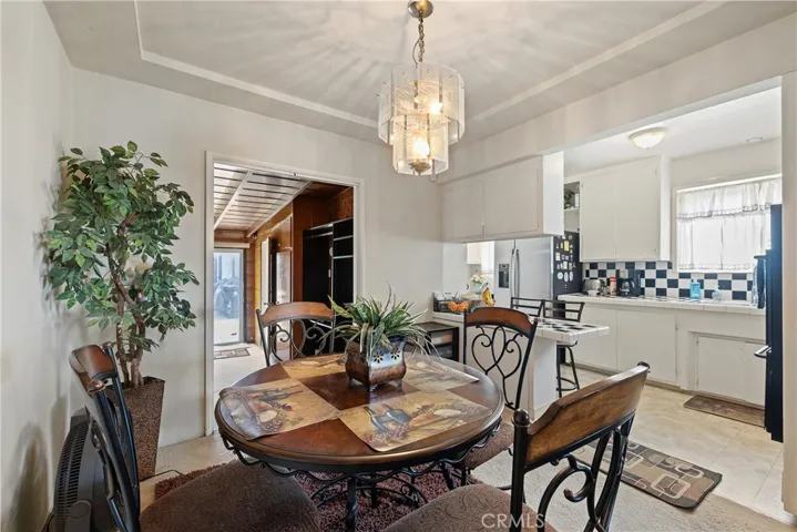 Dining area