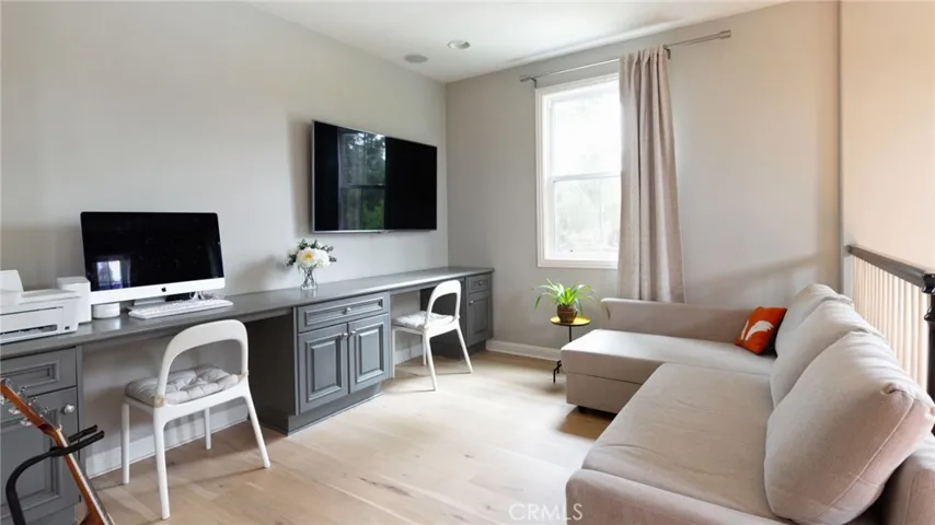 Bonus Room with upgraded built-ins