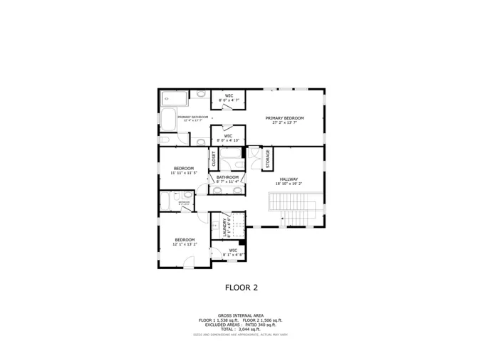 2nd floor - Floor Plan