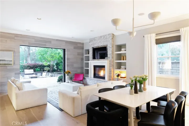 Spacious great room flooded with natural light