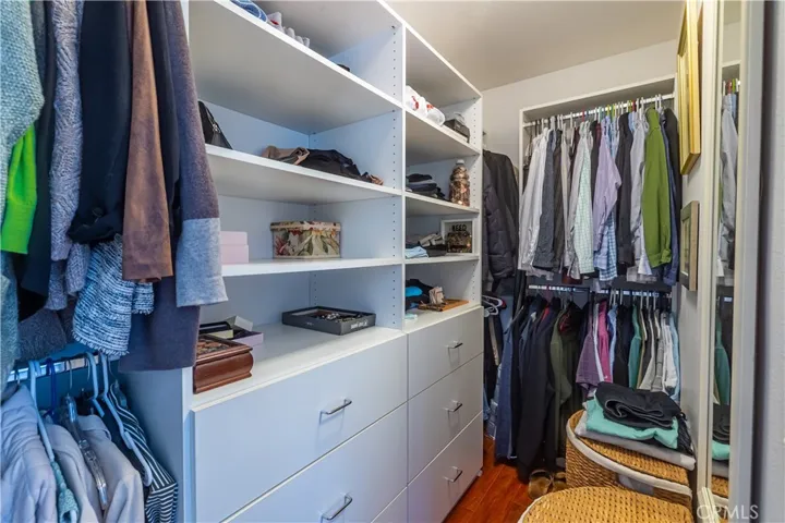 Awesome custom walk-in closet!