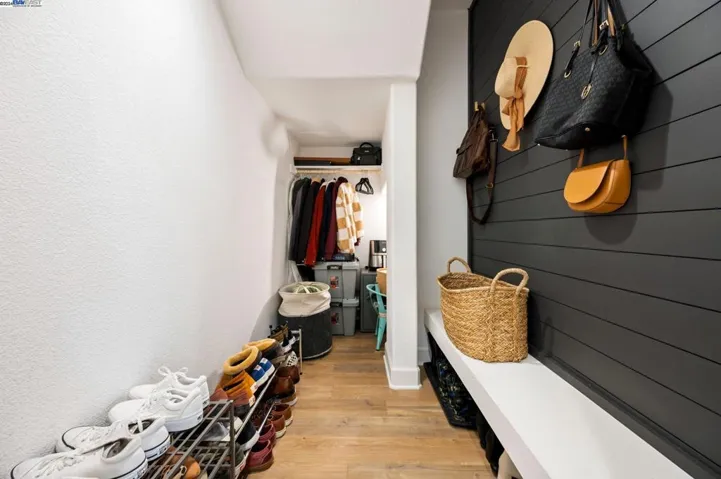 Custom Understaircase Closet