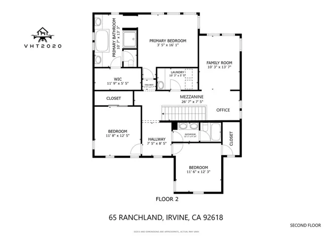 2nd Level Floorplan