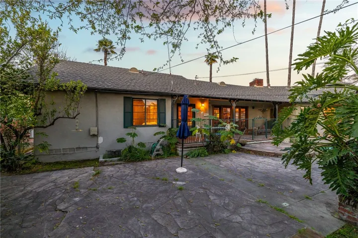 Back of the house.