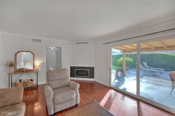 Family Room w/Fireplace.