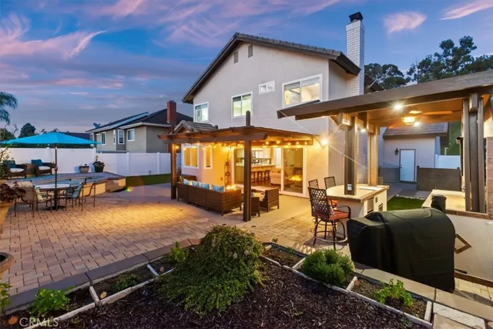 twilight photo Patio Grill Retreat