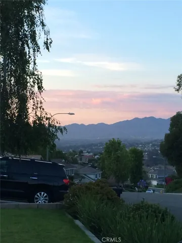 View from the front yard