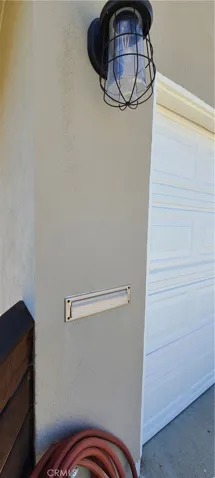 In-Wall Secure Mail Slot directly into garage