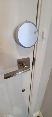 'August' Smart Lock on Front Door - App Controlled