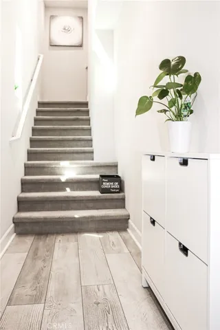 Stairs to the second floor