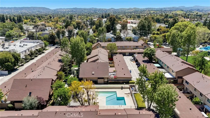 Aerial View Pool