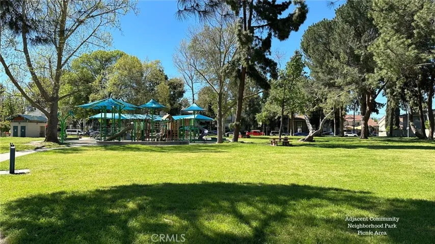 Adjacent Neighborhood Park Picnic Area