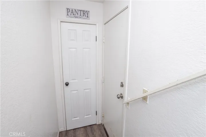 Pantry off garage entry