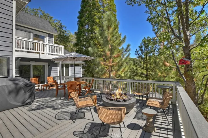 Deck with Firepit