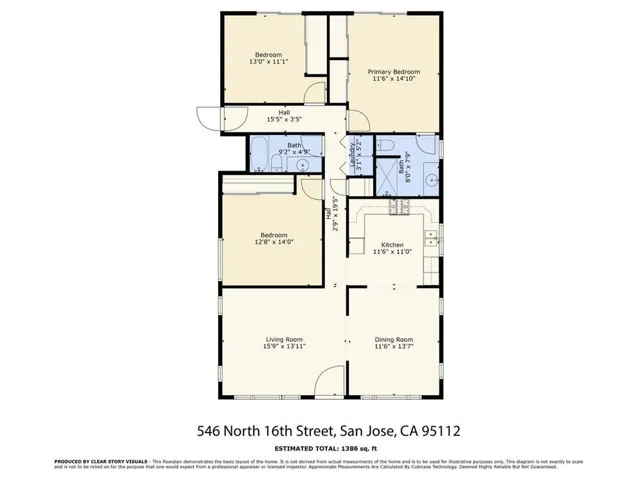 546 N 16th Street, San Jose, California 95112