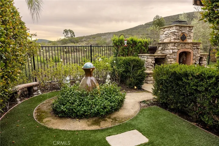 Enjoy your mornings/evenings in this calming yard.