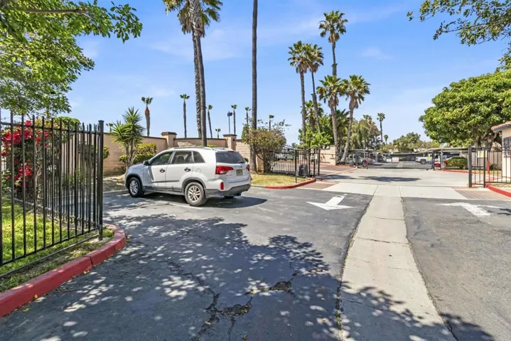2nd assigned parking space