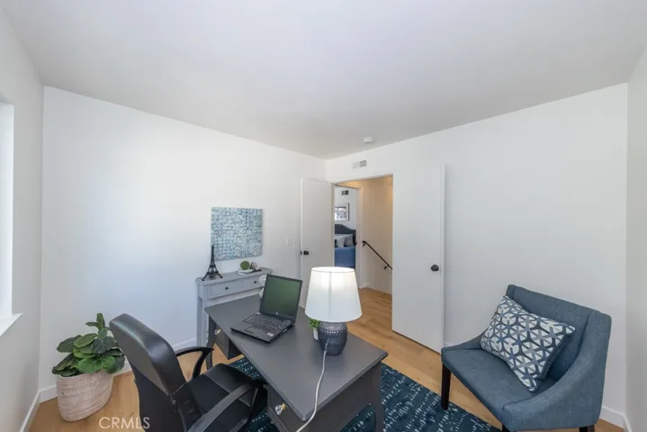 Doiuble doors leading into room