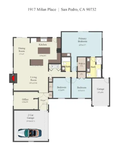 1917 Milan Place, San Pedro, California 90732