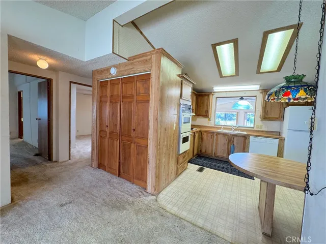 Dining Opens Right Into The Kitchen