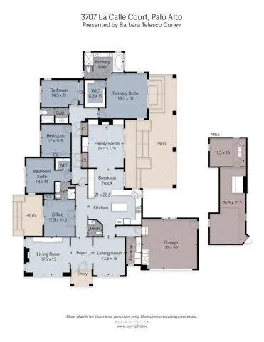 3707 La Calle Court, Palo Alto, California 94306