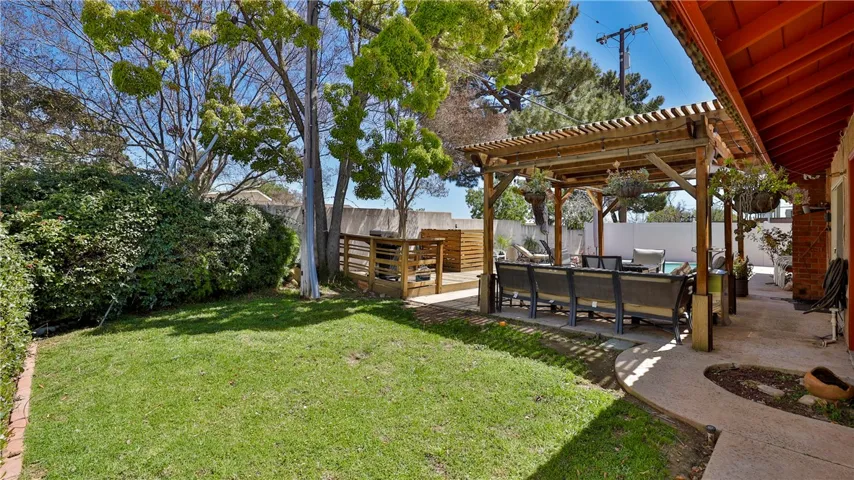 Backyard Grassy Area for the Kiddos to Play!
