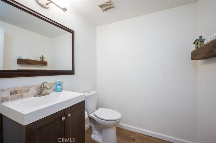 Half bath downstairs