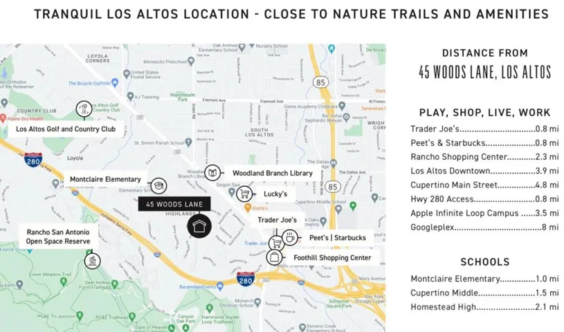 45 Woods Lane, Los Altos, California 94024