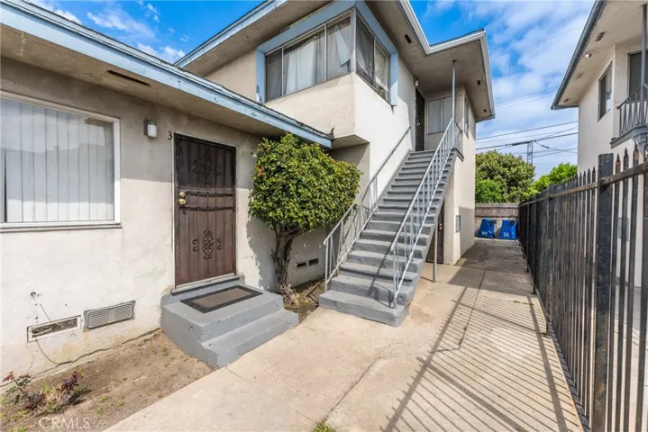 Stair case to unit 4