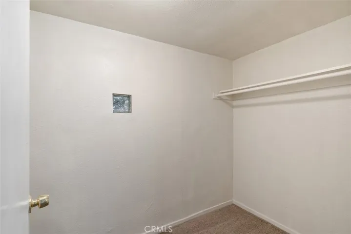 Large closet in one of the bedrooms