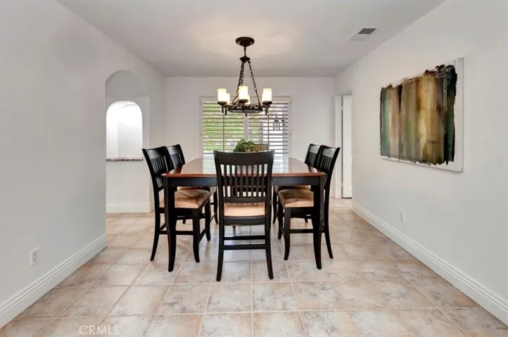Formal dining room.
