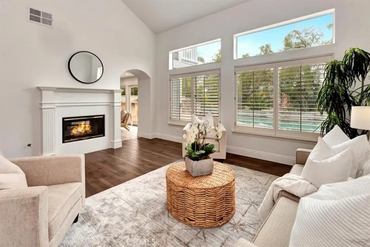 Wall of windows to enjoy views of the back yard & lots of natural light.