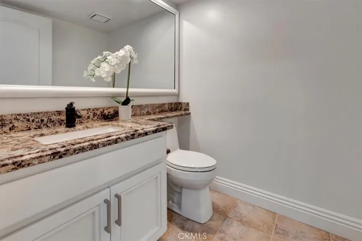 Main floor powder room.