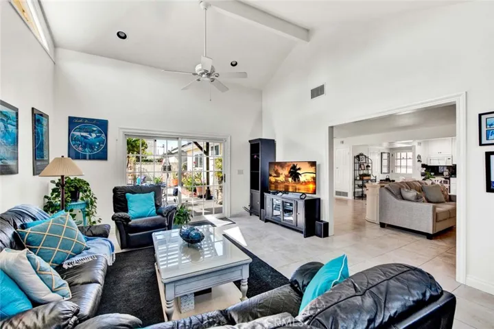 Ceiling Fan In Family Room