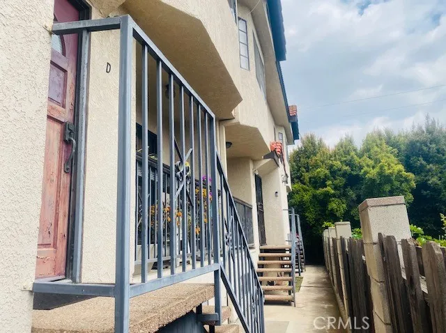 Unit D front door