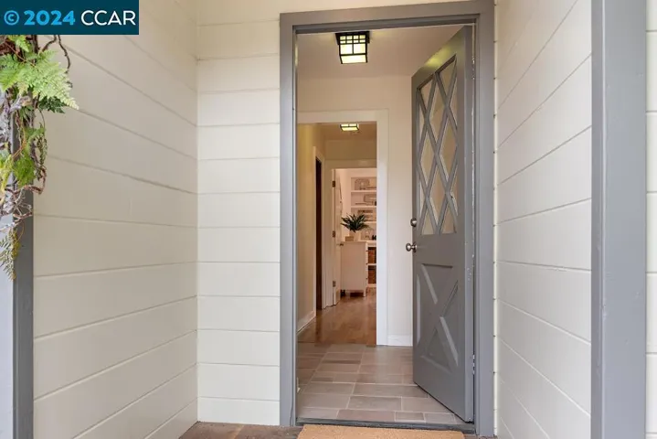 Back door entrance