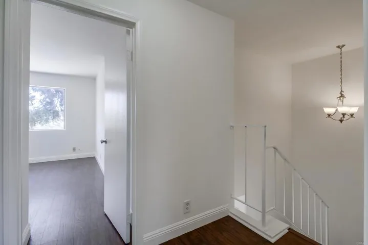 landing at top of stairs