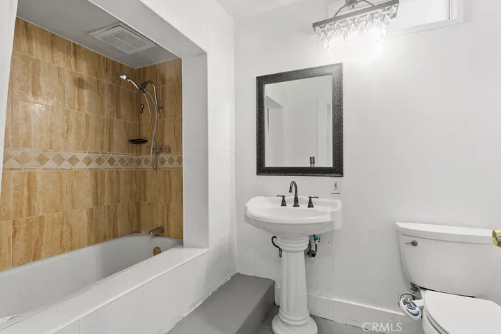 This home features two and a half full bathrooms.