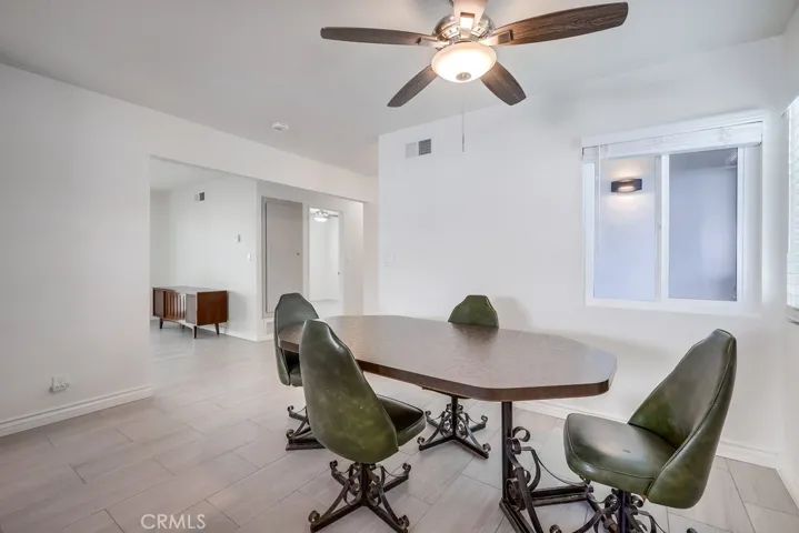 View from dining area back towards living room