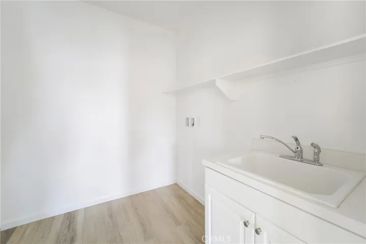 Upstairs Laundry with Sink