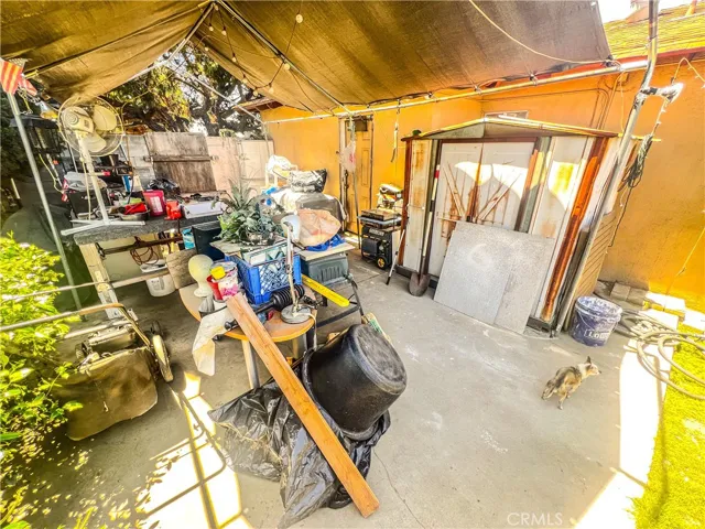Back Patio area